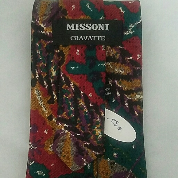 Mens Missoni Tie - Picture 3 of 4